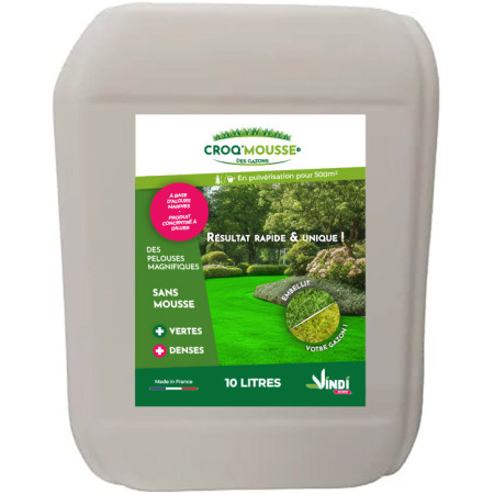 VINDI JARDIN CROQ'MOUSSE BIDON 10L