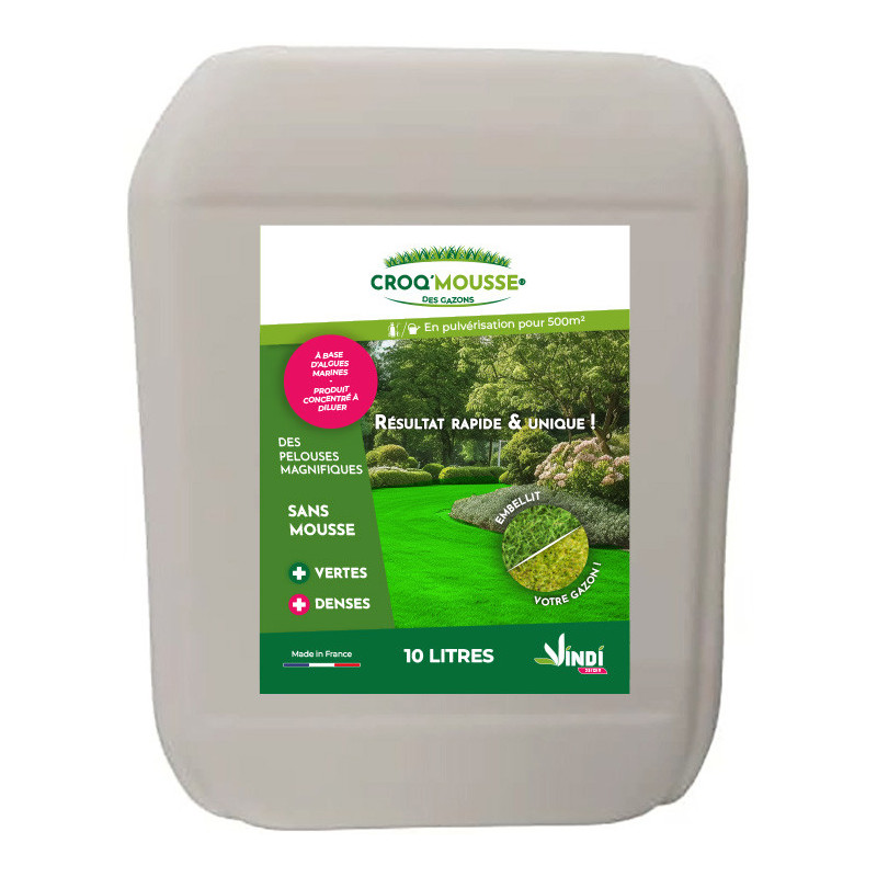 VINDI JARDIN CROQ'MOUSSE BIDON 10L