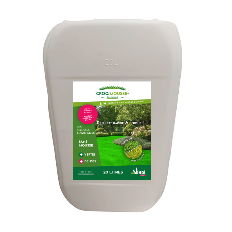 VINDI JARDIN CROQ'MOUSSE BIDON 20L