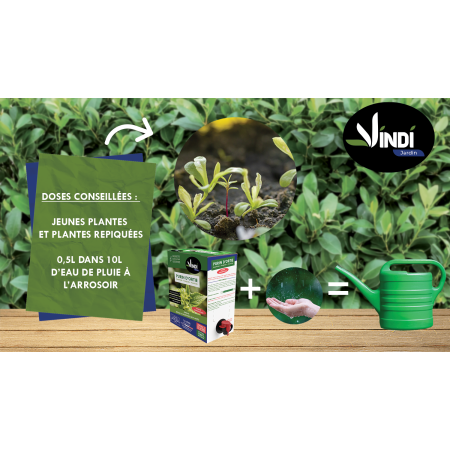 VINDI JARDIN - Purin d’Ortie 100% Naturel - BIB 1,5L