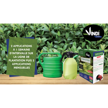 VINDI JARDIN - Purin d’Ortie 100% Naturel - BIB 1,5L