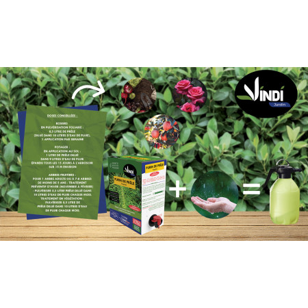 VINDI JARDIN - Purin de Prêle 100% Naturel - BIB 1,5 L